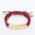 Handmade leather rope 6 colors in stock trendy bracelet 2014